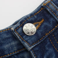 6pcs Botones De Malla Ajustables Y Desmontables Vintage Metálicos Para Ropa Accesorio I-Boton Costura Libre Garantía De Calidad - details 1