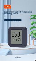 Sensor De Temperatura Y Humedad Bluetooth Con Pantalla LCD Mini Control Remoto Por Voz Tuya APP Y Google Thermometer Hygrometer - details 0