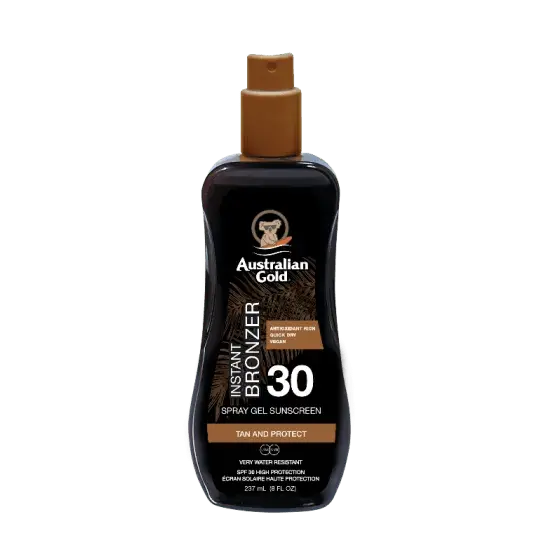 SPF 30 GEL SPRAY CON BRONCEADOR - 1