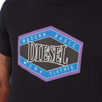 Diesel-Camiseta manga corta estampada A06497-70GRAI para Hombre