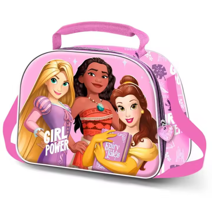 Karactermania Bolsa Portameriendas Princesas Disney 3D 20x25,5x10cm - 1