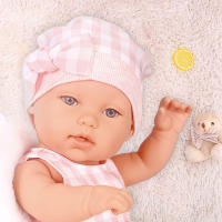 Muñeca Reborn De 30cm Con Bolsa De Descanso Brazos Y Piernas Móviles Cuerpo Lavable Regalo Para Niñas Edad Recomendada 14+ Años - details 2