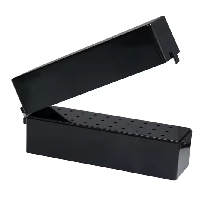 Caja De Almacenamiento Para Uñas Misscheering Con 30 Agujeros Soporte Para Esmalte Y Herramientas De Manicura En Plástico - 1