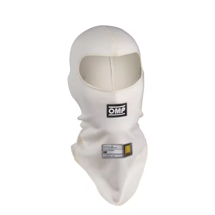 SOTO CASCO OMP FIRST FIA 8856-2018 BLANCO TALLA M - 1