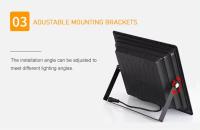 Lámpara Solar LED Super Brillante 100W 200W 300W 400W IP67 Impermeable Exterior Farol De Inundación Para Jardín Luz De Calle Moderna - details 6