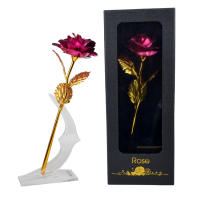 Caja De Regalo Creativa Con Rosas De Oro Para Día De San Valentín Día Del Maestro Regalo Original Para Aniversarios Cumpleaños Fiesta De Enlace Decoración Del Hogar - details 7