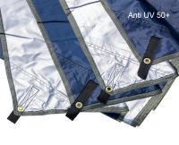 Carpa De Sol Impermeable Para Camping Y Playa Super Ligera Canopy De Jardín Telar De Sol Para Turistas Carpa De Sol Para 3-4 Personas - details 1