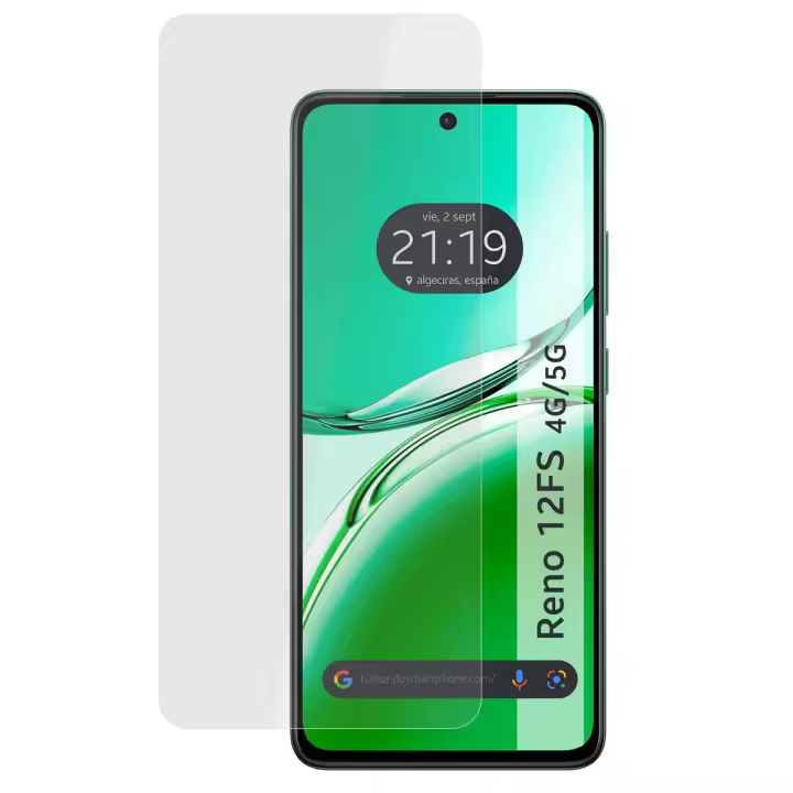Tumundosmartphone Protector Cristal Templado para Oppo Reno 12FS 4G / 12 FS 5G Vidrio - 1