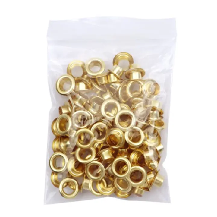 Kit De Herramientas De Perforación Profesional Para Ojos Y Ganchos De 100 Piezas Para Cuero Telas Cinturones Zapatillas De Tela Y Cuero Herramienta Metálica Para Perforación - 1