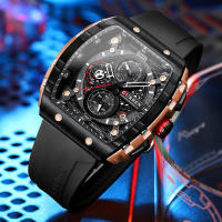 Reloj De Pulsera Curren 8442 Para Hombre Estilo Business Y Casual Cronógrafo De 6 Manos Reloj De Cuarzo Lujo Y Moda Resistente Al Agua Material De Correa Silicona Y Caja De Aleación Dial De Cristal De Zafiro - details 23