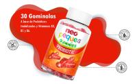 NEO PEQUES  Gummies Probiotic  30 Gominolas  Beneficiosas para el Sistema Digestivo y las Defensas  Con Probióticos y Vitaminas del Grupo B  Caramelos Masticables para Niños  Sabor Fresa - details 3