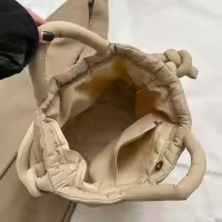 Nueva Bolso De Hombro De Moda Coreana Con Dacron Suave Mini Bolso De Mano Para Mujer Bolsos De Underarm Bolsas Cruzadas De Nylon Con Lining De Poliéster - details 3