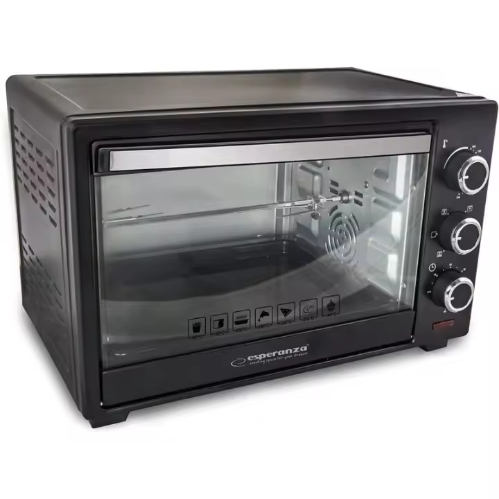 Esperanza EKO006 Mini horno con convección y asador 25 l 1600W Negro - 1