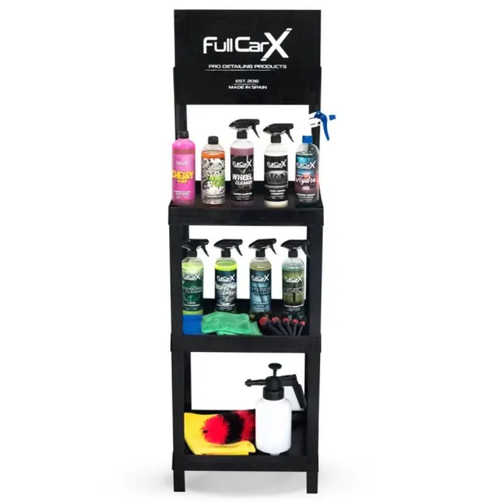 AutoFullCar - KIT BÁSICO STAND FullCarX - Stand + Productos FullCarX - 1