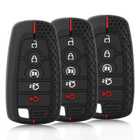 Funda De Llave De Coche En Silicona Para Ford Maverick Focus Edge Explorer Expedition Everest Fusion Mondeo Mustang Raptor Bronco - details 1