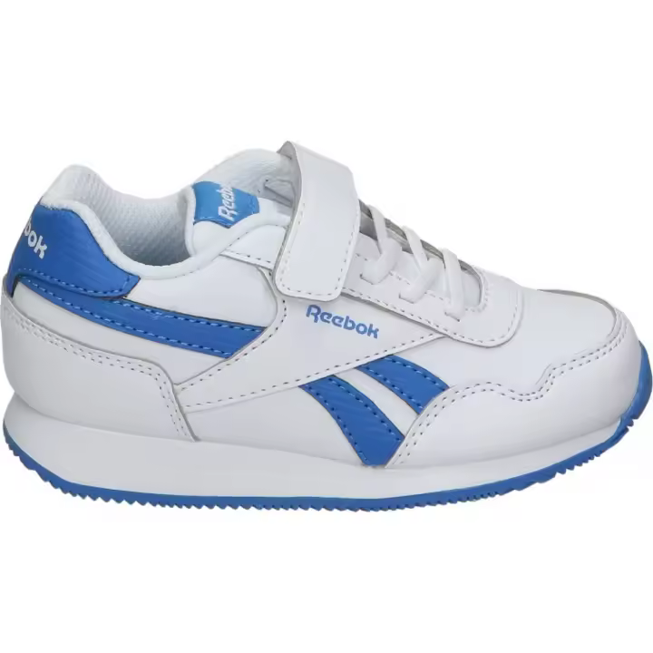 REEBOK | Zapatillas Reebok Royal Classic Jogger 3.0 para Niño – Deportiva en Color Blanco y Azul – Sneakers con Velcro y Cordones – Estilo Casual – Cómodas y Versátiles – Modelo 100075175 - 1