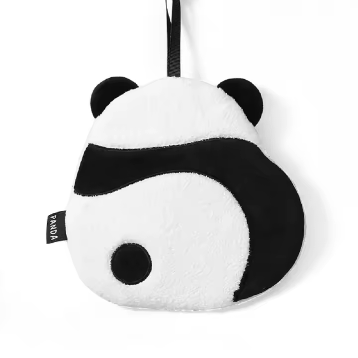 Toalla De Mano Lindo Oso Panda Cartoon Absorbente Suave Chic Para Cocina Baño Toalla De Limpieza Colgante Microfibra Técnica Combed - 1