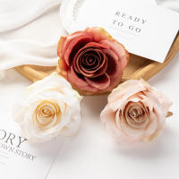 10/50pcs Cabezas De Rosa Silken Para Bodas Jardines Arches Navidad Decoraciones De Hogar DIY Cajas De Dulces Broches Estilo Floral - details 19