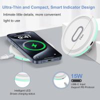 Cargador inalámbrico,15 W para Galaxy S24 Ultra S23 Ultra, Cargador de teléfono inalámbrico para iPhone 15,Google Pixel 8 Pro 7A - details 4