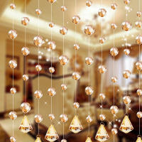 Cortina De Perlas De Vidrio Cristal Para Sala De Estar Y Dormitorio Decoración De Fiesta Y Boda Cortina De Perlas De Vidrio Para Puerta - details 1