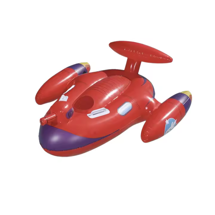Nave Espacial Hinchable - Flotador para Piscina - A partir de 3 años - 109x89 cm | XHC BRICO - 1