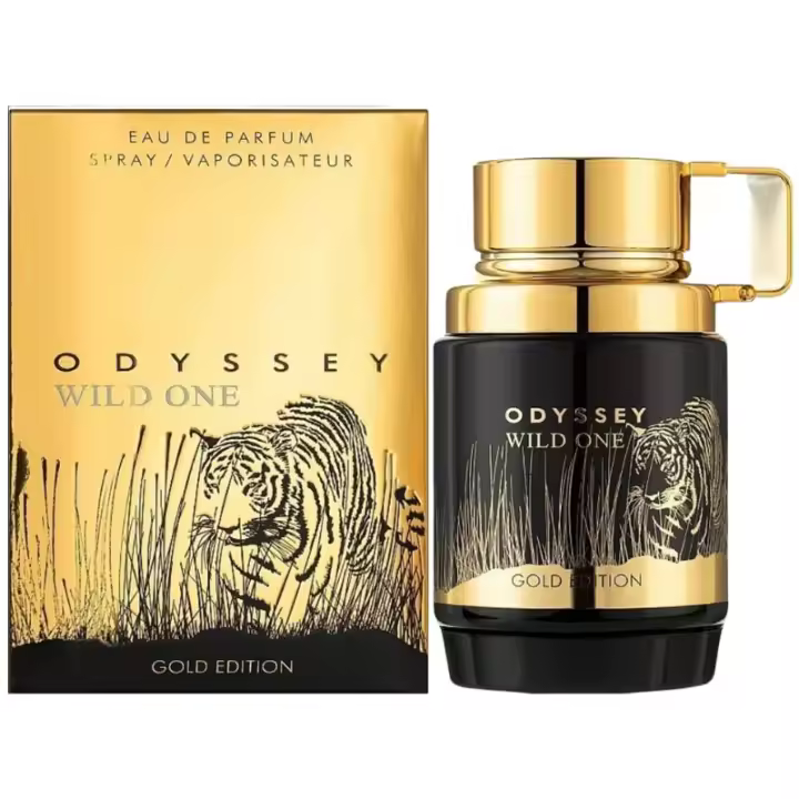 Armaf Odyssey Mega Gold Edition Eau de Parfum – Unisex Long-lasting Fragrance, 100ml Bottle - 1