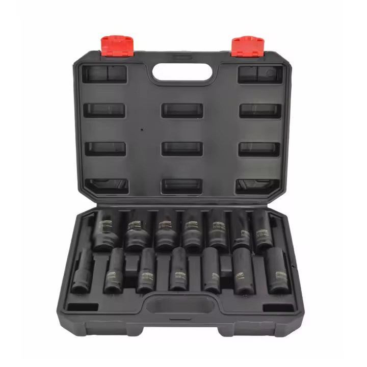 Awtools zestaw nasadek udarowych 1/2" 14cz. black line - 1