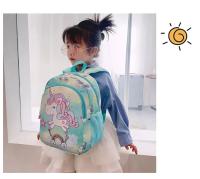 Mochila De Gran Capacidad Para Niñas De Jardín De Infantes Dibujos Animados Unicornio Lindo Mochila De Moda Para Escuela Exterior - details 7