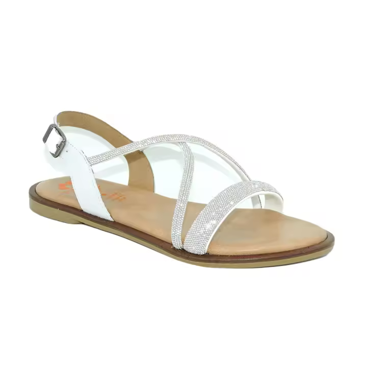 Calzado Sandalias marca Porronet modelo 2908Bl para mujer en color blanco - 1