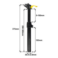 Sillín De Bicicleta Poste De Soporte De Suspensión Para Bicicletas Absorbedor De Choques Para Carretera Grava Bicicleta De Paseo Y E-Bike - details 3
