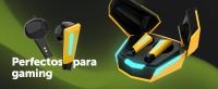 Vieta Pro Transformer | Auriculares Inalámbricos con Bluetooth 5.3, Control Táctil y Manos Libres. Cascos con Micrófono y Batería Duración 15h. Auriculares de Botón con Caja de Carga - details 1