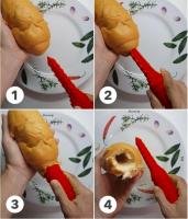 Perforadora de perrito caliente perfecto para asar y barbacoa, tamaño ideal para brats y otras salchichas - details 1