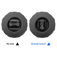 Juego De 4 Piezas De Clips Para Alfombrillas De Coche Universal Anti-Derrapante Soporte De Piso De Auto Accesorios De Automóvil - details 4