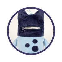 Peluche Bluey 45cm, Peluche Guarda Pijama Bluey, Guarda Pijamas para Niños y Niñas, Color Azul, Regalo Cumpleaños, Navidad, Reyes - details 1