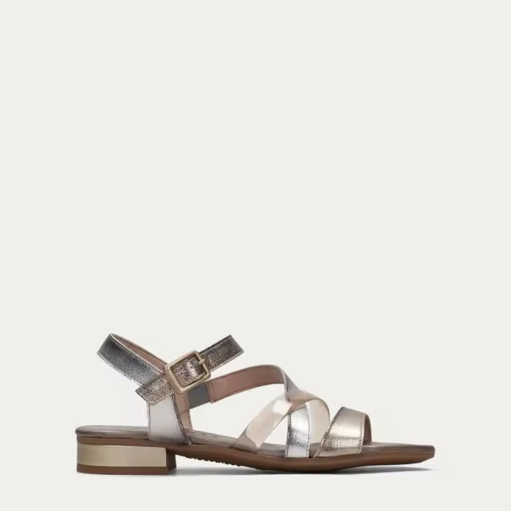 Hispanitas Shoes Sandalias Modelo 243367 Para Mujer Color Plata - 1