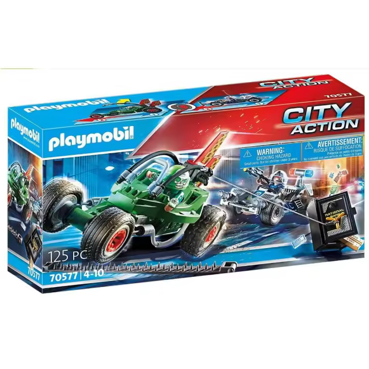 Playmobil City Action Persecución en Kart policial 70577 - 1