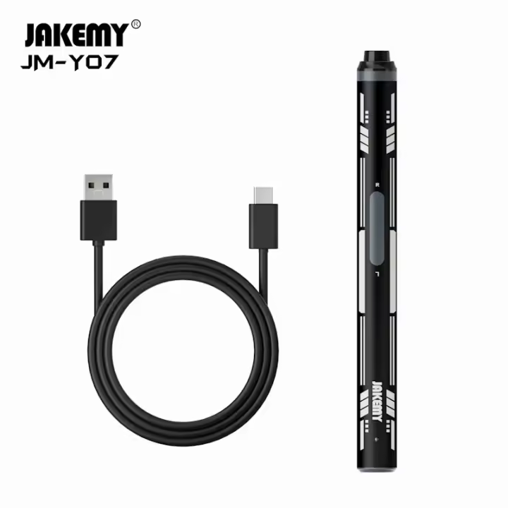 Y07 Set De Destornilladores Eléctricos Para El Hogar Carga Por USB Pequeño Y De Precisión Para Mantenimiento De Computadoras - 1