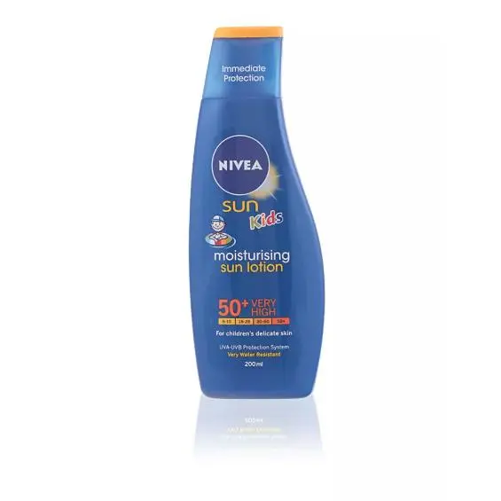 NIVEA SUN NIÑOS protector hidratante waterproof SPF50+ 200 ml - 1