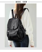Mochila de cuero de alta calidad para mujer, bolso de hombro femenino Vintage, bolso de viaje para mujer, Mochilas escolares para niñas - details 2