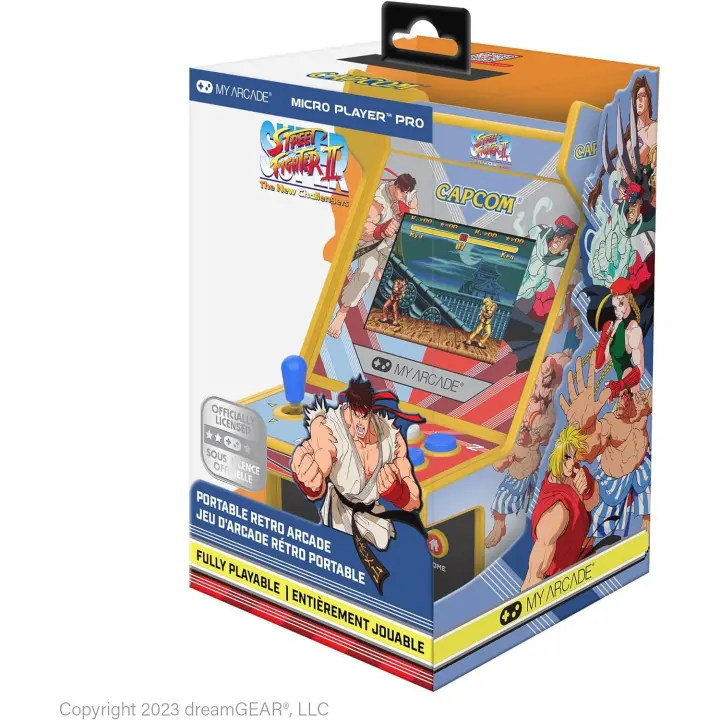 Dreamgear Micro Player PRO - Super Street Fighter II - Juego Retrogaming - Retro - 1