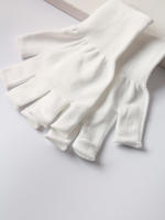Guantes De Uñas Anti-Black Para Tienda De Uñas UV Protección Especial Con Luz De Cocción Cortos Y Negros Herramientas De Manicura - details 4