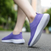 Zapatillas De Deporte Para Mujer Transpirables Y Cómodas Con Suela Suave Antideslizante Y Plataforma Ligera Zapatos Casuales Para Damas - details 8