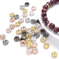 100pcs De Cuentas De Cristal Floral Mixtas De 4-10mm Para La Creación De Pulseras Collares DIY Llaveros Y Joyería De Moda - details 2