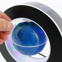 Globo Terráqueo Magnético Flotante Con LED Rotativo Patrón De Globo Regalo De Cumpleaños Iluminación De Mesa En Forma De O Novedoso - details 4