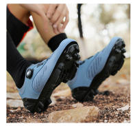 Zapatillas De Ciclismo LiXingMing Para Hombre Azul Zapatillas De Bicicleta De Montaña Transpirables Y Cerradura Self-Locking Talla True Fit Nylon Suela EVA Lining LYCRA Disponibles En Varios Tamaños - details 12
