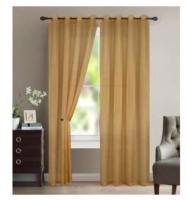 Cortina de visillo estampada brillo  translucido 100% poliéster para salón y dormitorio.140x260cm.6033.1 panel. - details 0