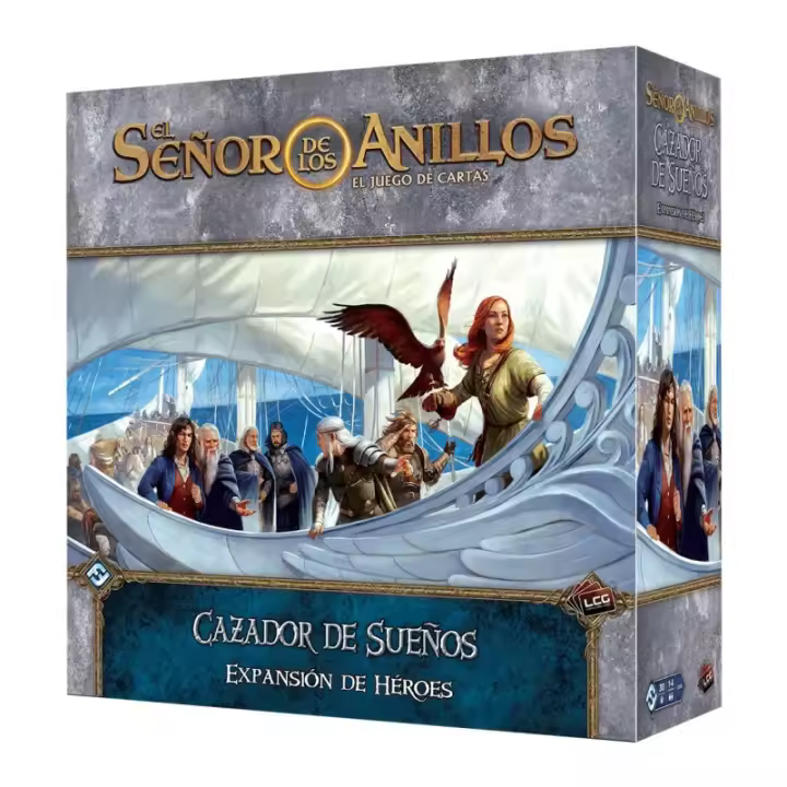 Juego de Mesa El Señor de los Anillos Juego de Cartas Expansión Cazador de Sueños Edad Recomendada 14 Años - 1