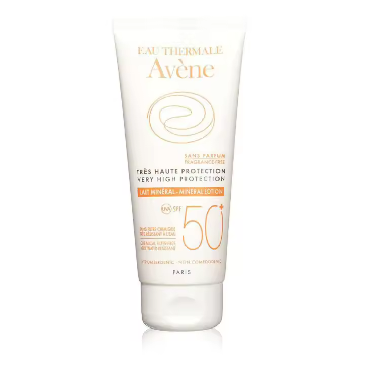 Avene Solar Spf50+ Leche Pantalla Física 100 ml - 1