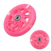 Rueda De Scooter LED 120*20mm PU Para Niños Rueda De Repuesto Para Scooter Con Iluminación En 5 Colores Accesorios Para Bicicletas Al Aire Libre - details 3