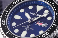 Reloj De Pulsera De Moda Para Hombre KEASO Con Cristal De Zafiro Y Bisel De Cerámica Acero Inoxidable 316L Resistente Al Agua Movimiento MIYOTA 2105 - details 6